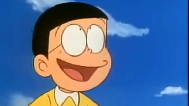 Doraemon: Don't think about her, brother, come with me to the dock to get some French fries!