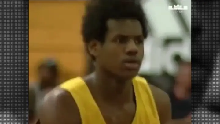 16 yr old LeBron getting discovered at ABCD camp after dominating the number 1 player