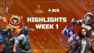 HIGHLIGHTS | Best Moment | Piala Presiden Esports 2021 - Week 1