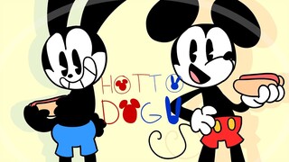 Hotto Dogu (Animation Meme) [Mickey Mouse and Oswald the Lucky Rabbit