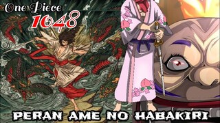 FULL SPOILER OP 1048 - PERAN PENTING MOMO | LEGENDA AME NO HABAKIRI !! | FULL SPOILER ONE PIECE 1048