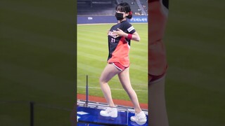 이다콩 빨간 돌핀팬츠 FEARLESS 직캠 #shorts #이다혜 #치어리더 #leedahye