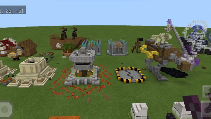Khôi phục tháp của trận chiến bảo vệ vương quốc trong Minecraft