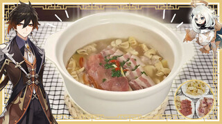 Resep Sup Rebung yang Dimasak Perlahan Spesial Zhongli