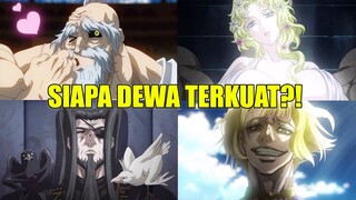 10 Dewa Terkuat Yang Ada Anime Shuumatsu no Valkyrie/Record of Ragnarok..!! | Siapa Yang Terkuat.??