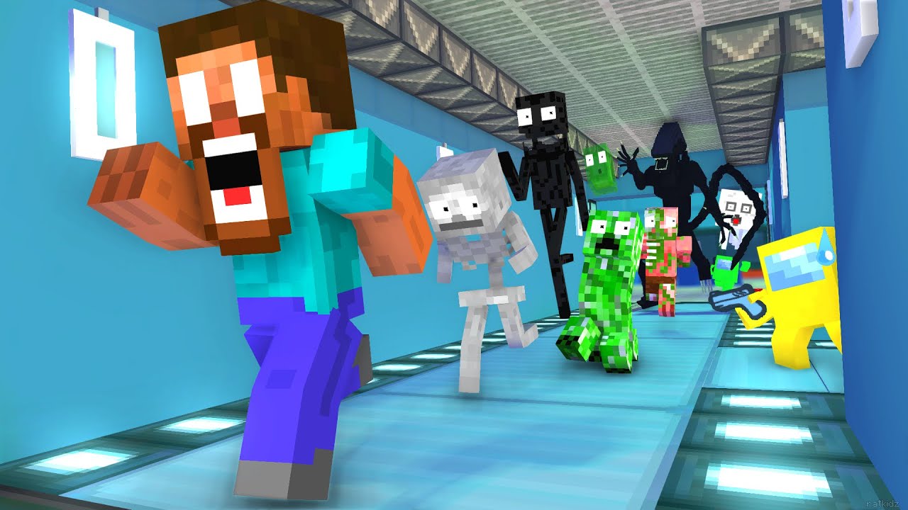 Monster School : SIREN HEAD APOCALYPSE Full Movie - Minecraft Animation 