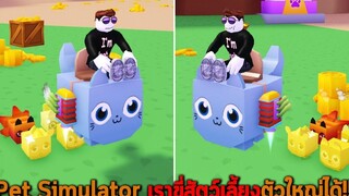 Pet Simulator เราขี่สัตว์เลี้ยงตัวใหญ่ได้ Roblox