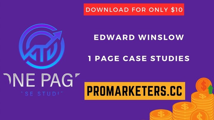 Edward Winslow – 1 Page Case Studies
