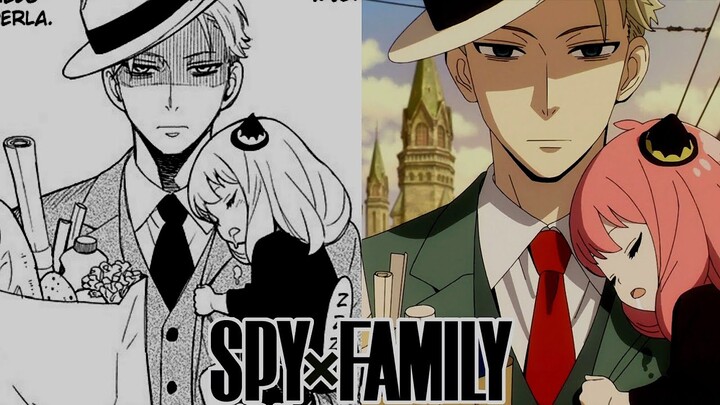 DIFERENCIAS SPY X FAMILY CAP. 1 ANIME COMPARACION MANGA RESUMEN