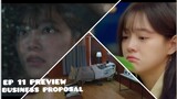BUSINESS PROPOSAL EPISODE 11 PREVIEW #abusinessproposal #ahnhyoseop #kimsejeong