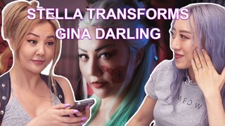 Transforming Gina Darling into Daki from Demon Slayer