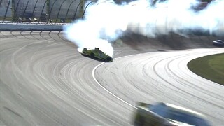 Joey Logano spins out Matt Kenseth