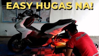 Unang upgrade ko sa HONDA ADV160 | CERAMIC COATING AGAD