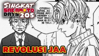 REVOLUSI ASOSIASI JAA ⁉️REVIEW SAKAMOTO DAYS 205 TERBARU INDONESIA