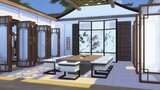The Sims 4】 "Rumah rakyat bergaya Hui" bergaya Cina modern cocok untuk tiga generasi kakek-nenek dan