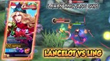 LANCELOT VS LING, LAWAN LING JAGO WHO WINS ? - LANCELOT FASTHAND GAMEPLAY #395