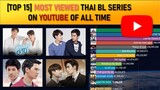 [TOP 15] MOST VIEWED THAI BL SERIES ON YOUTUBE OFF ALL TIME  • August 2022