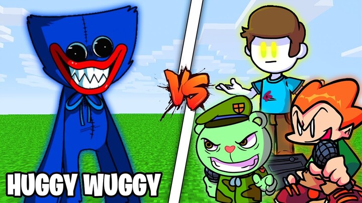 Huggy Wuggy vs Team Flippy | Minecraft |