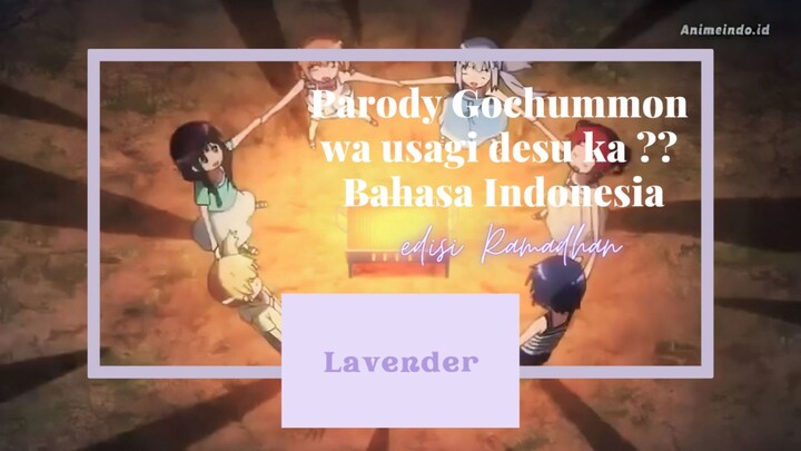 【FANDUB INDONESIA】Parody Gochummon wa usagi desu ka ?? - Mainan menyambut hari Raya