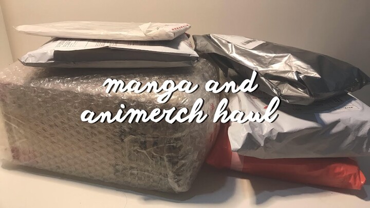 manga and anime merch haul ʕ•ᴥ•ʔ philippines