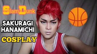 SLAMDUNK- Sakuragi Hanamichi Cosplay | Sakuragi Makeup Cosplay