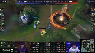 Highlights LSB vs DRX - Ván 1 _ LCK Mùa Hè 2022 _ Tuần 3 Ngày 1