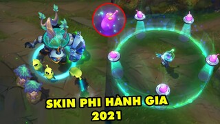 Cưng xỉu với bộ Skin Phi Hành Gia 2021 trong LMHT: Maokai, Rammus, Veigar, Corki