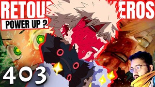 BAKUGO REVIENT AVEC LE ONE FOR ALL !? SAUVER ALL MIGHT ! - MY HERO ACADEMIA 403 - REVIEW MANGA