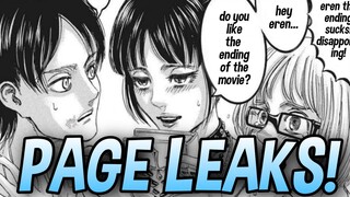 Attack On Titan Manga Volume 34 ADDITIONAL PAGE LEAKS! | Attack On Titan Clarification