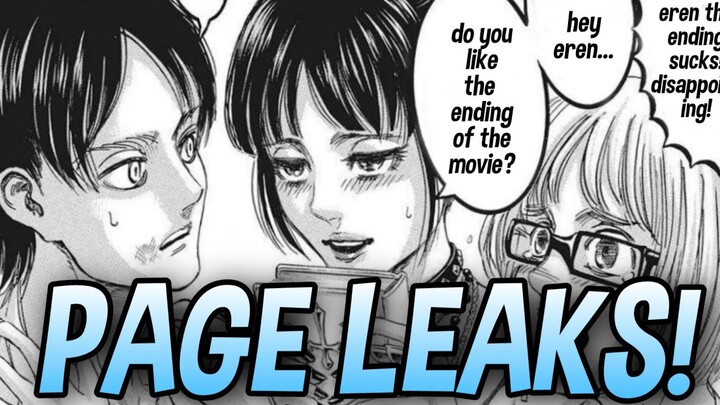 Attack On Titan Manga Volume 34 ADDITIONAL PAGE LEAKS! | Attack On Titan Clarification