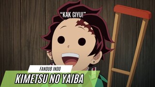 [fandub indo] tanjiro ngajak giyu latihan - KNY S4