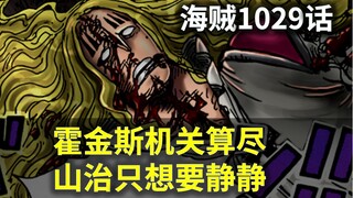 【阿旺】海贼1029话！霍金斯机关算尽！山治只想静静！