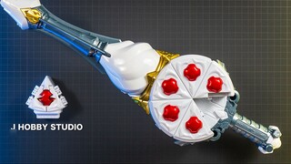 Kem này cứng hơn Kamen Rider Gabu DX Gabu Whipped Cream Gun & Cake King Knight Full Collection [Vide