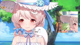 [Shiragami Haruka] Tried to stop fans from prpr but was tricked into showing the form of a 6-year-ol