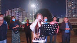 Crying!!! Shenzhen busker sings 《Your Lie In April》Theme Song!