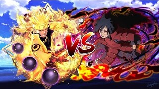 who is strongest | Naruto (all forms) vs Madara (all forms)