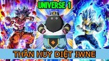 [DBZ: Dokkan Battle] Vũ trụ 7 vs. Thần hủy diệt Vũ trụ 1 Iwne