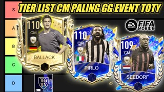 UPDATE TIER LIST CM TERBAIK EVENT TOTY TERBARU FIFA MOBILE INDONESIA - YUAHPLAY