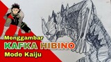 Cara Menggambar Transformasi Kafka Hibino Kaiju no. 8