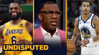 UNDISPUTED - LeBron James heaps praise on Jordan Poole | Shannon is not happy