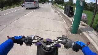 Motovlog Begins//Travel// Go Pro Hero 7 Black //ShortClip- Mio Sporty