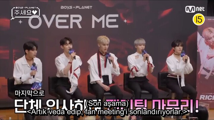 BOYS PLANET 'OVERDOSE' MCOUNTDOWN Kamera Arkası Türkçe Altazılı ''Over Me''