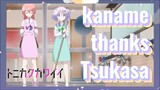 [Fly Me to the Moon]  Clips | kaname thanks Tsukasa