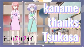 [Fly Me to the Moon]  Clips | kaname thanks Tsukasa