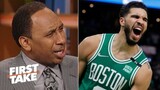 FIRST TAKE "The NBA Championship name Jayson Tatum" - Stephen A breaks down Celtics vs Miami Heat