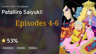 Patalliro Saiyuuki - Episodes 4-6 (DVD)