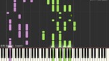 Pengaturan Piano】Kecerdasan "Agustus (DJ DimixeR Remix)" Reproduksi Ultra Tinggi Energi Tinggi