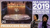 PRODUCERS REACT - We Win As One (SEA Games) Filipino Artists Reaction