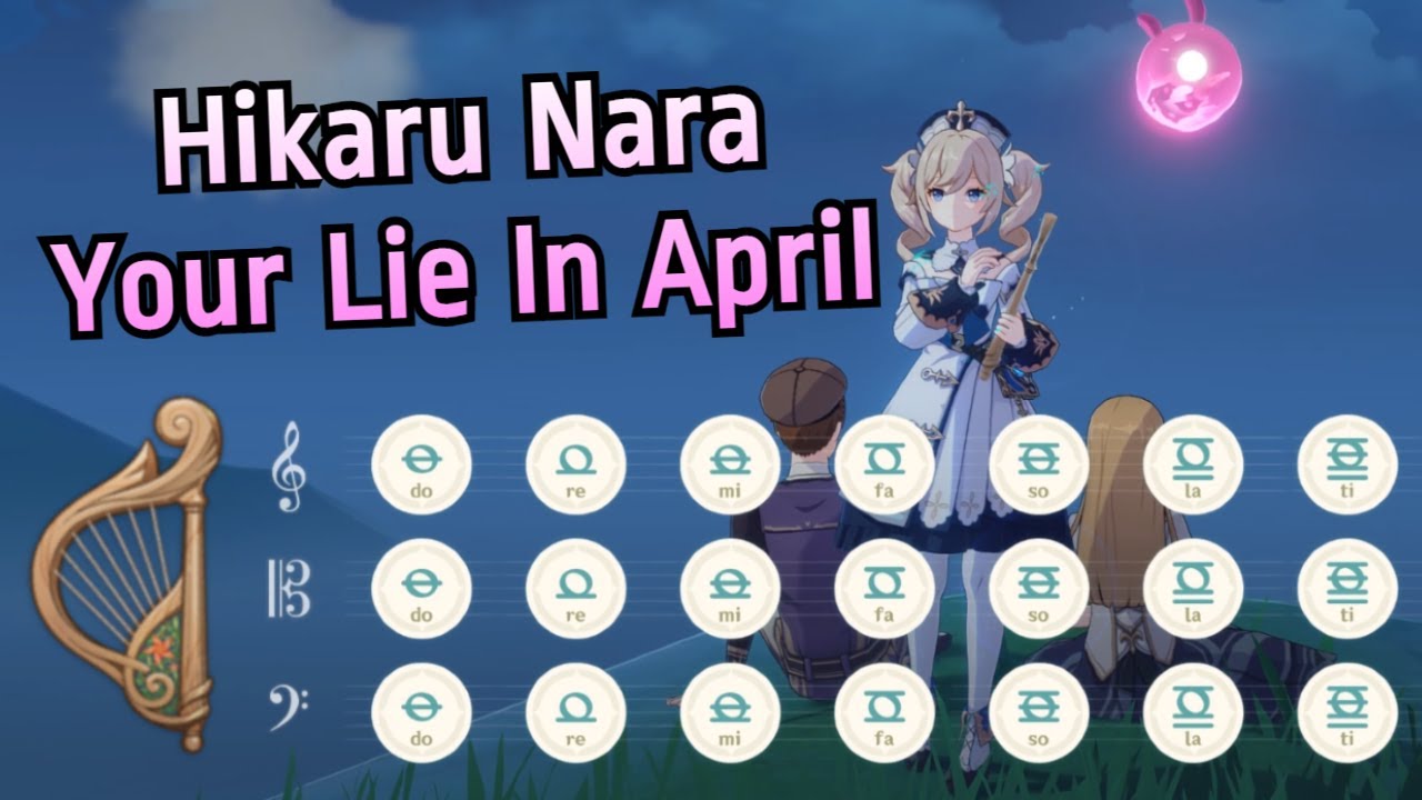 Hikaru Nara - Flute Notes ( Your Lie In April ) 