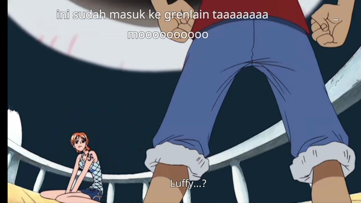 momen luffy marah tmpt dduk spesial hancur😂